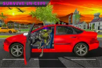 Panther Stickman Rope Hero City Crime Screen Shot 2