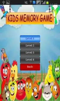kids memory game Screen Shot 2