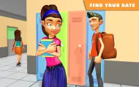 3D High school - シュミレーションゲーム Screen Shot 3