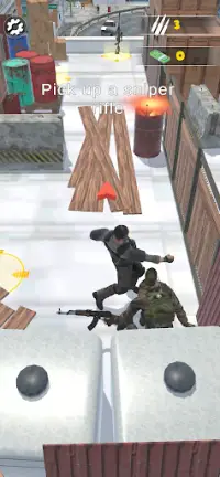 Sniper zone: Gun shooting game Screen Shot 4