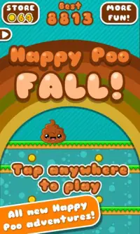 Happy Poo Fall Screen Shot 0