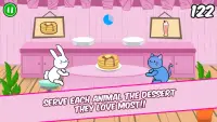 Bunny Pancake Kitty Milkshake - Kawaii Cute Games Screen Shot 0