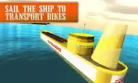 Bike Transporter Ship Sim Screen Shot 2