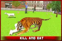 Angry Tiger City Revenge: Attack Sim Screen Shot 2