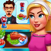 Giochi di cucina americana - chef del ristorante