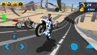 Police Stunt Bike Simulator Screen Shot 0
