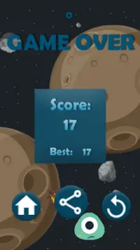 Meteors Rocket Game Screen Shot 5