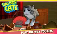 Cute Kitty Cat - 3D Simulator Screen Shot 1