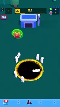 Crowd eater: Black hole game Screen Shot 1