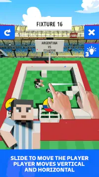 Puzzle Soccer Game Screen Shot 1