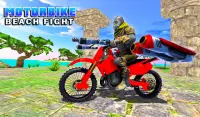 Motorbike Beach Fight - Beach Fighting Games Screen Shot 4