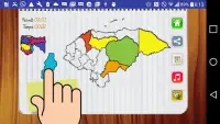 Juego del Mapa de Honduras Screen Shot 1