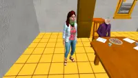 Virtual Pregnant Mom Life Sim Screen Shot 0
