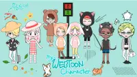 My Webtoon Character - K-popアイドルアバター Screen Shot 2