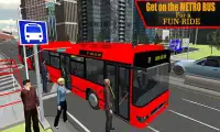 Stadt-Metro-Bus-Simulator 3d Screen Shot 1