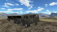 Cargo truck Hill driving game Screen Shot 0