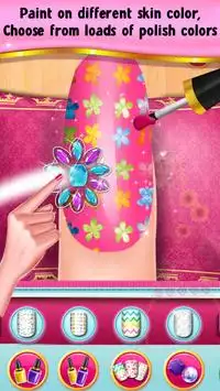 My Princess Town : Toca Nail Beauty Salon Screen Shot 1