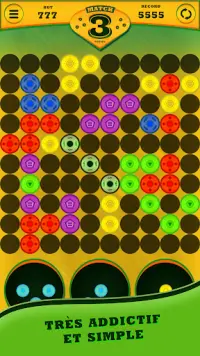 3 D'affilée - Match 3 Puzzle Game Screen Shot 0