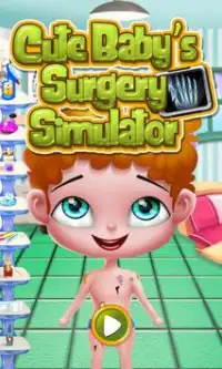Cute Baby's Surgery Simulator Screen Shot 0