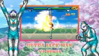 Homem Ultra Jack vs Ninja Battle Screen Shot 6