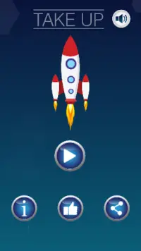 Takeup - Rocket league to reach space station Screen Shot 1