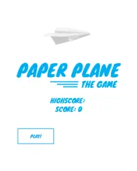 Paperplane Game Screen Shot 0