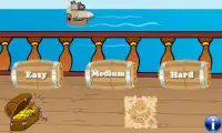 समुद्री डाकू बच्चों के लिए खेल Screen Shot 0