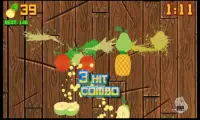 El rebanar las frutas juego Screen Shot 0