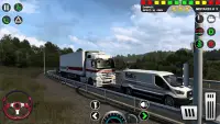 असली ट्रक ड्राइविंग गेम्स 3डी Screen Shot 1