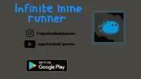 Infinite mine runner Screen Shot 0