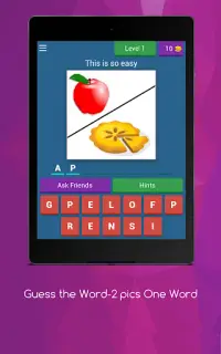 Guess The Word-2 Pics One Word Screen Shot 8