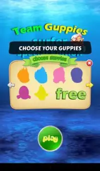 Team Guppies Surfer Bubble Screen Shot 5