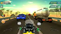 Balapan di Moto Jalan Raya racer Screen Shot 10