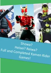 Kamen Rider Quiz (Easy Level) Screen Shot 3