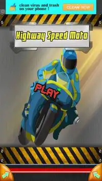 Highway Speed Moto Race Screen Shot 0