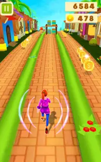 Princess Island Running Games Screen Shot 3
