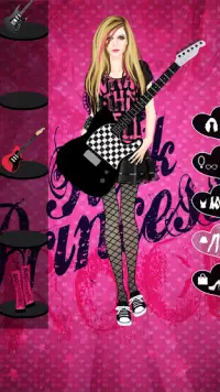 Avril Lavigne Dress Up juego Screen Shot 1