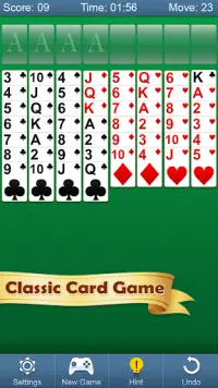 Freecell Solitaire - classic card game ♣️♦️♥️♠️ Screen Shot 3