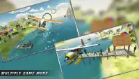 El plano de mar piloto simulador de vuelo Screen Shot 3