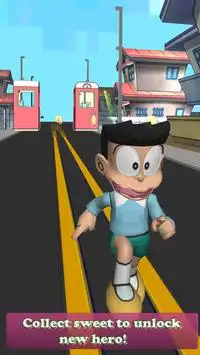 Suneo Boy Anime Gang Run 3D Screen Shot 0