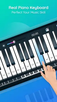 Real Piano Keyboard Screen Shot 0