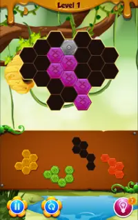 Bee Honey Puzzle Screen Shot 2