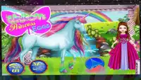Unicorn Princess Surprise Egg Salon Screen Shot 0