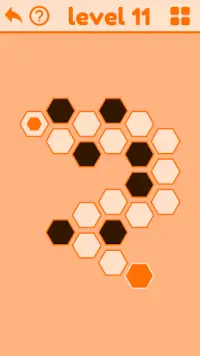 Hexagon maze - memory game Screen Shot 2