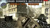 games senapan mesin: menembak permainan perang Screen Shot 1