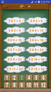 Table de Multiplication Screen Shot 9