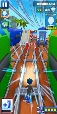 Sonic Boy Runner - Subway Screen Shot 6