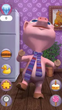 Talking Pocket Piglet Screen Shot 2