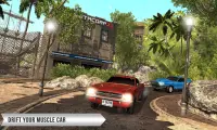 Muscle Car Ilha Driving Simulator gratuito Screen Shot 2