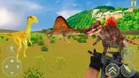 KLASİK Jurassic HUNTER Dinozor: Dinozor 3D Oyunu Screen Shot 1